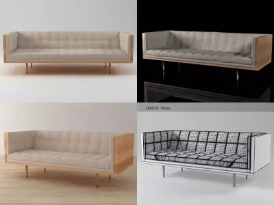 Box Sofa 3D model