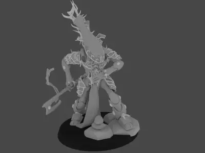 Wraith Bone Construct 3D print model
