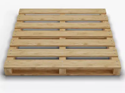 Wooden Pallet 3D model