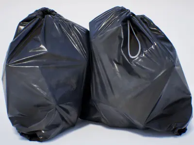 Garbage Bag - PBR Game-Ready Low-poly 3D model