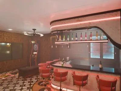 Darts Bar 3D model