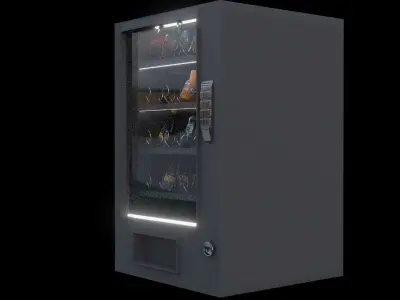 Vending Machine 3D model