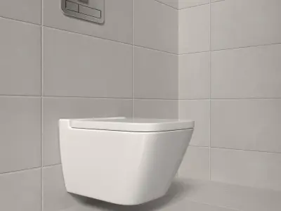 3D Toilet geberit seat 3D model