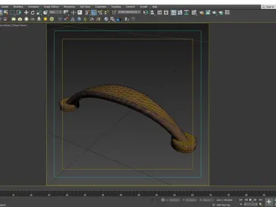 Furniture Door Handle Knob 3d model 12 3D model