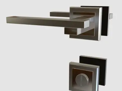 Door Handles for ArchViz Projects - Style MH38 3D model