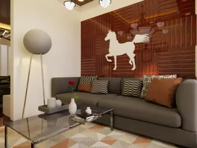 3D Home Exterior and Interior Design Package 1 3D model