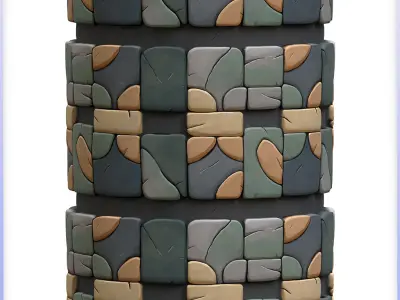 Stylized Wall Seamless Texture Texture 59