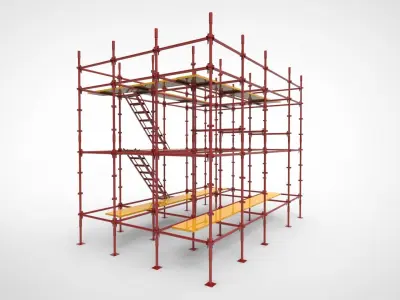 Scaffolding 3D model