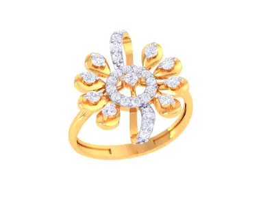  Women Ring MTL 3dm STL OBJ FBX Details 3D print model 84