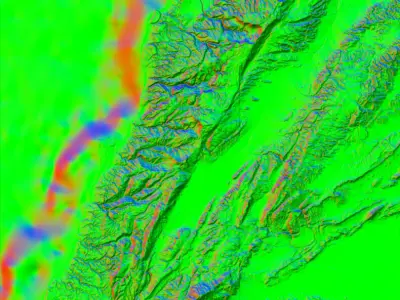 Lebanon Occlusion Thickness Cavity Curvature Direct 13k Maps Texture