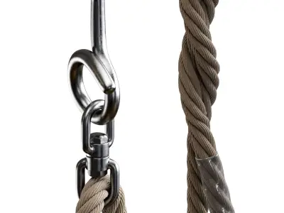 Indoor and outdoor swing 5 3D model