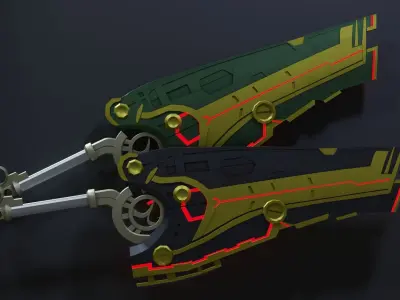 Replica Monados 3D model