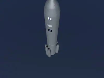 Vulcan Centaur 3D model