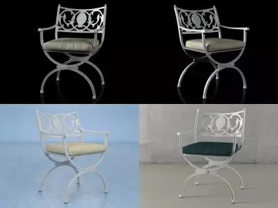 Valletta Armchair 3D model