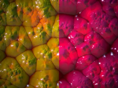 Crystal material - VOL 24 - Maps - Sbsar Texture
