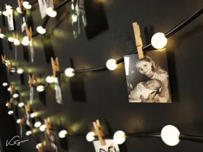 Full Bedroom Scen High Quality Texture Free 3D model