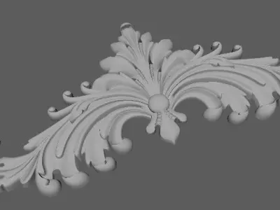 Decor for furniture 3D model 46