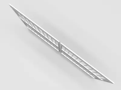 Gate Doors 3D model
