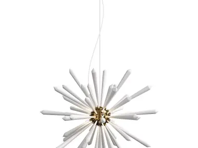Ventnor Chandelier Low-poly 3D model