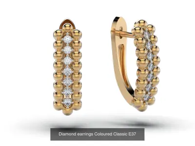 High jewelry Bubble set 3D Model Pack