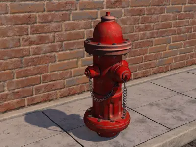 Fire Hydrant 3D model