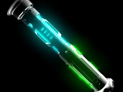 Light-Blade star wars lightsaber 3D model