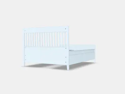 IDANAS Bed frame with storage 3 3D model