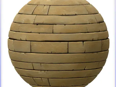 Stylized Wood Floor Seamless Texture Texture 8