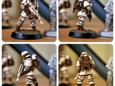 Universal Guard - Infantry Builder 3D print model