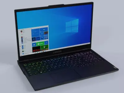 Lenovo Legion 5 Laptop - 3D Model 3D model