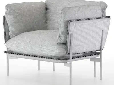 Cloud Lounge Chair 3D model