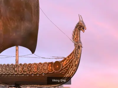 Ancient Viking Collection 3D Model Pack