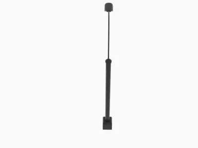 The Noun Project Street Light Low-poly 3D model