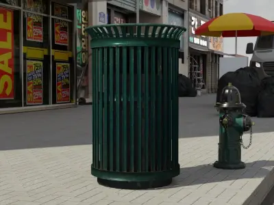 street1 graffiti ages Free 3D model