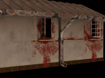 Gothic Wall Roof Collection Low-Poly PBR Assets with High Res  Low-poly 3D model