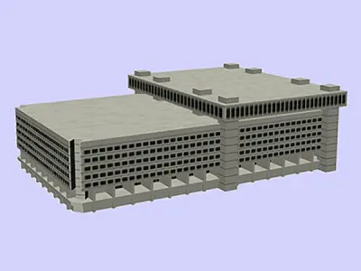 Washington DC Model Pack Low-poly 3D model