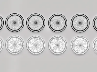 Old Coin - Artifact Low-poly 3D model