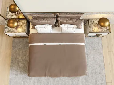 Modern Bedroom 3D model