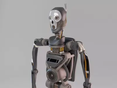 Robot 3D model 31