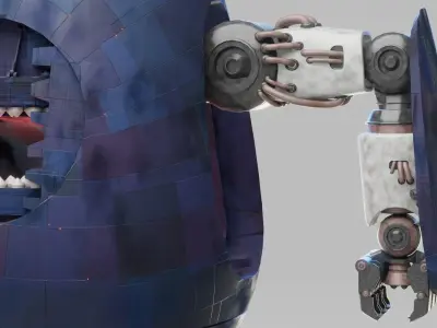 Alien Probe from Monsters Vs Aliens 3D model