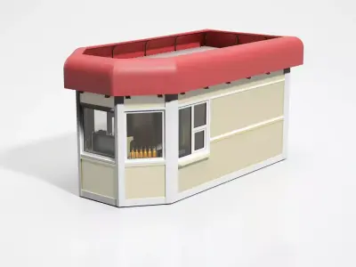 Coffee Shop 3D model