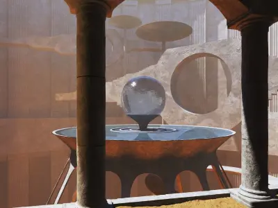 Abstract Architecture 02 3D model