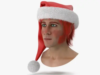 Christmas Elf Head 4 