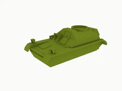 Vickers Light Tanks Mark II 3D print model