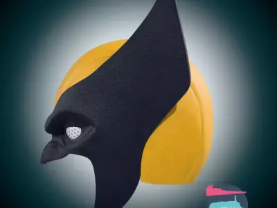 Wolverine Cowl 3D Print Files X Men The Animated Series   3D print model