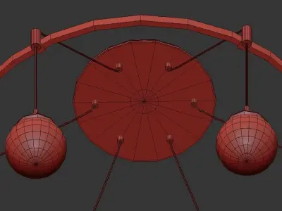 ROSE PENDANT 3D model
