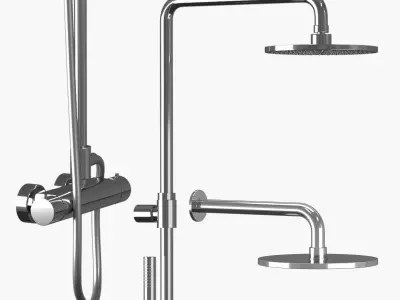 Mixer set Azzurra Linea 3D model