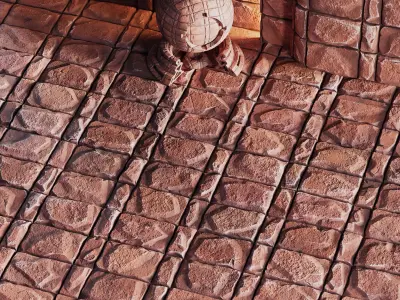H153 Brick - PBR - 4K - Seamless - SBSAR Texture
