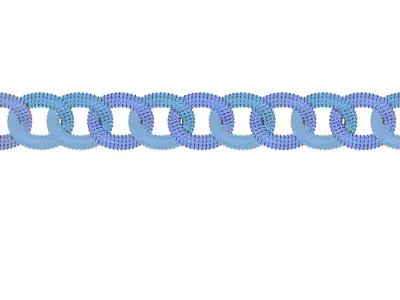bracelet with lights 3D print model