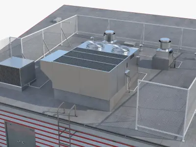  Retro Fast Food Restaurant 